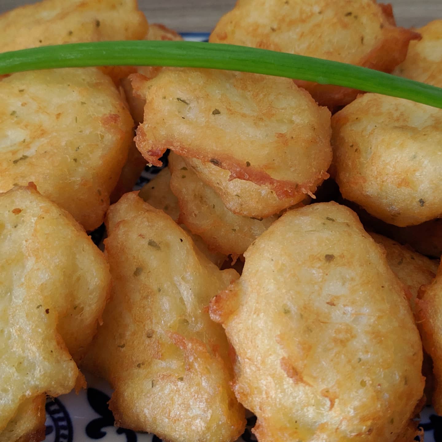 Buñuelos de bacalao receta de Joan Roca