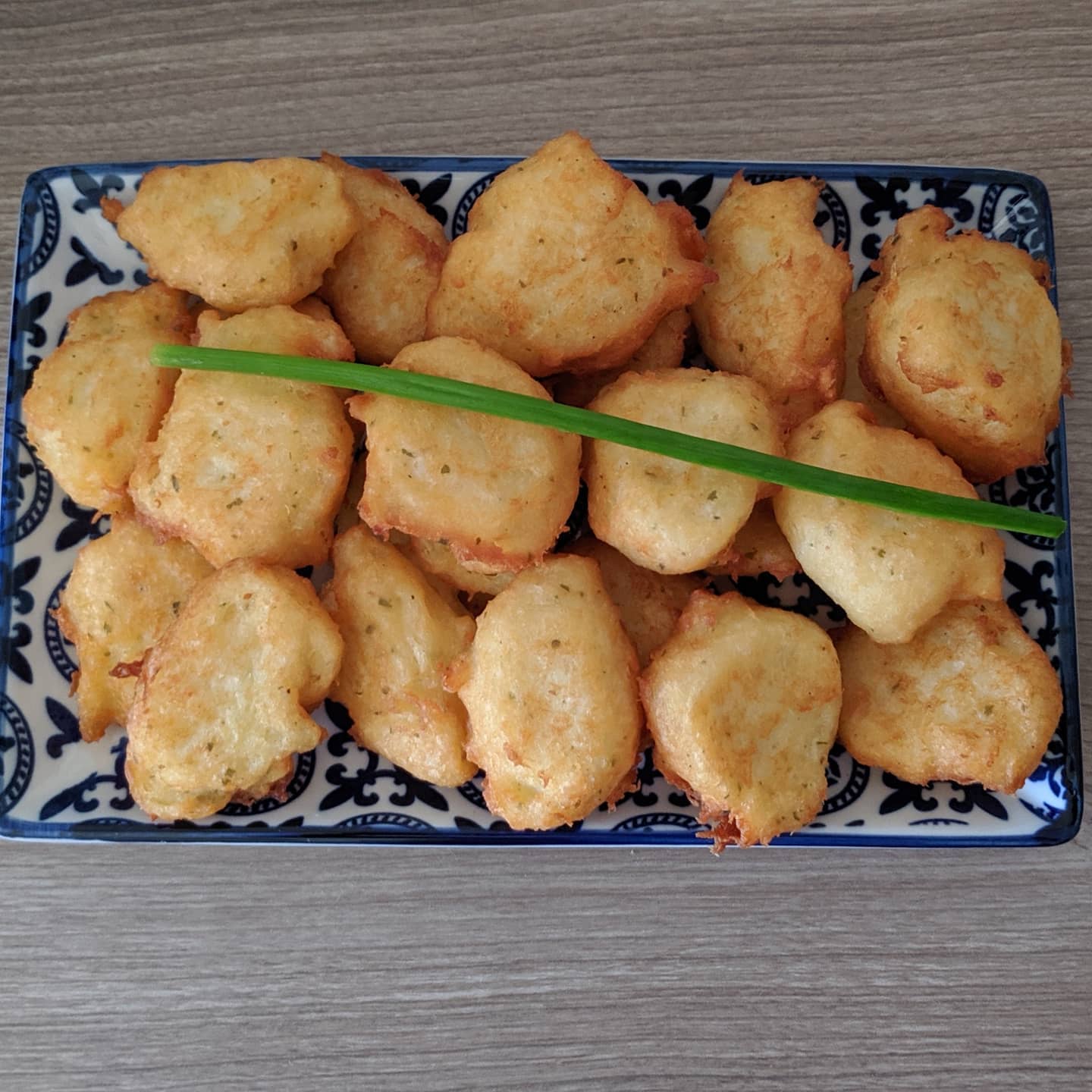 Buñuelos de bacalao receta de Joan Roca