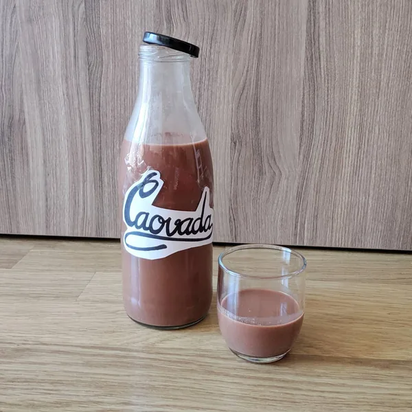 Caovada (batido de cacao de avena casero)