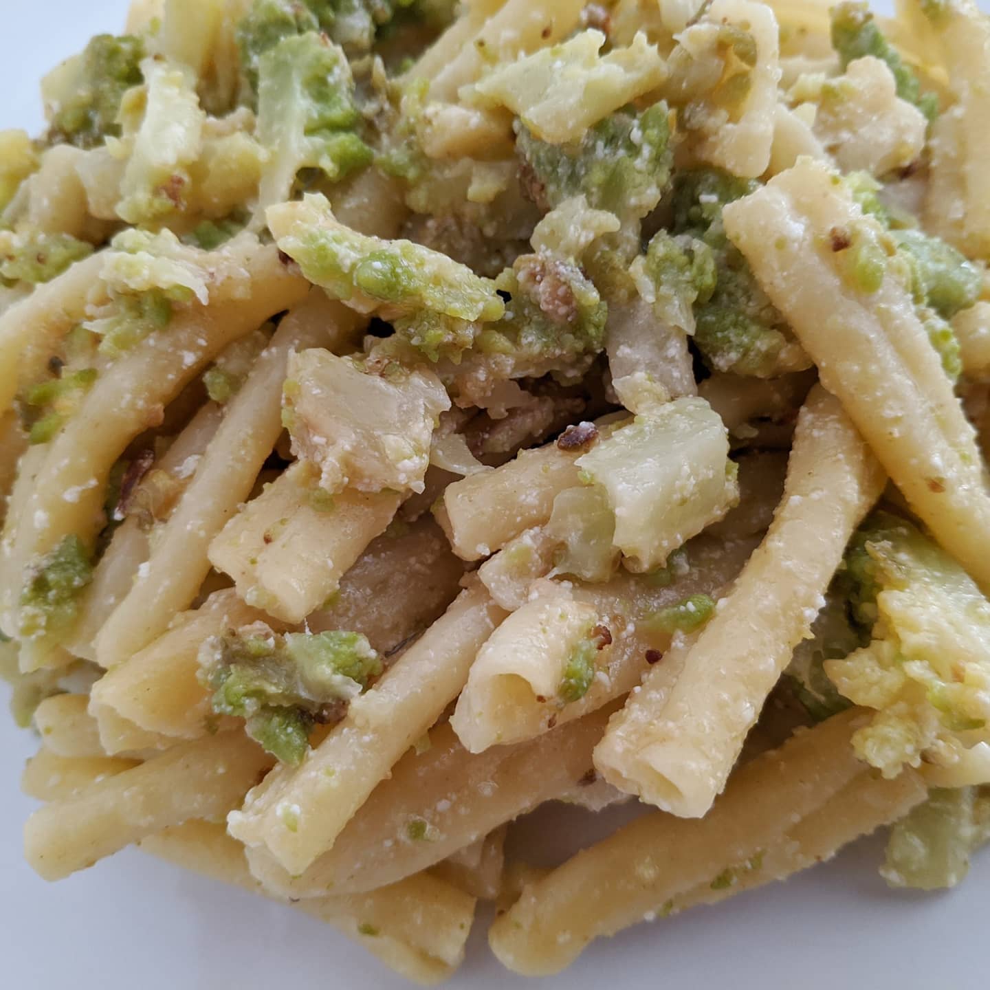 Casarecce con romanesco