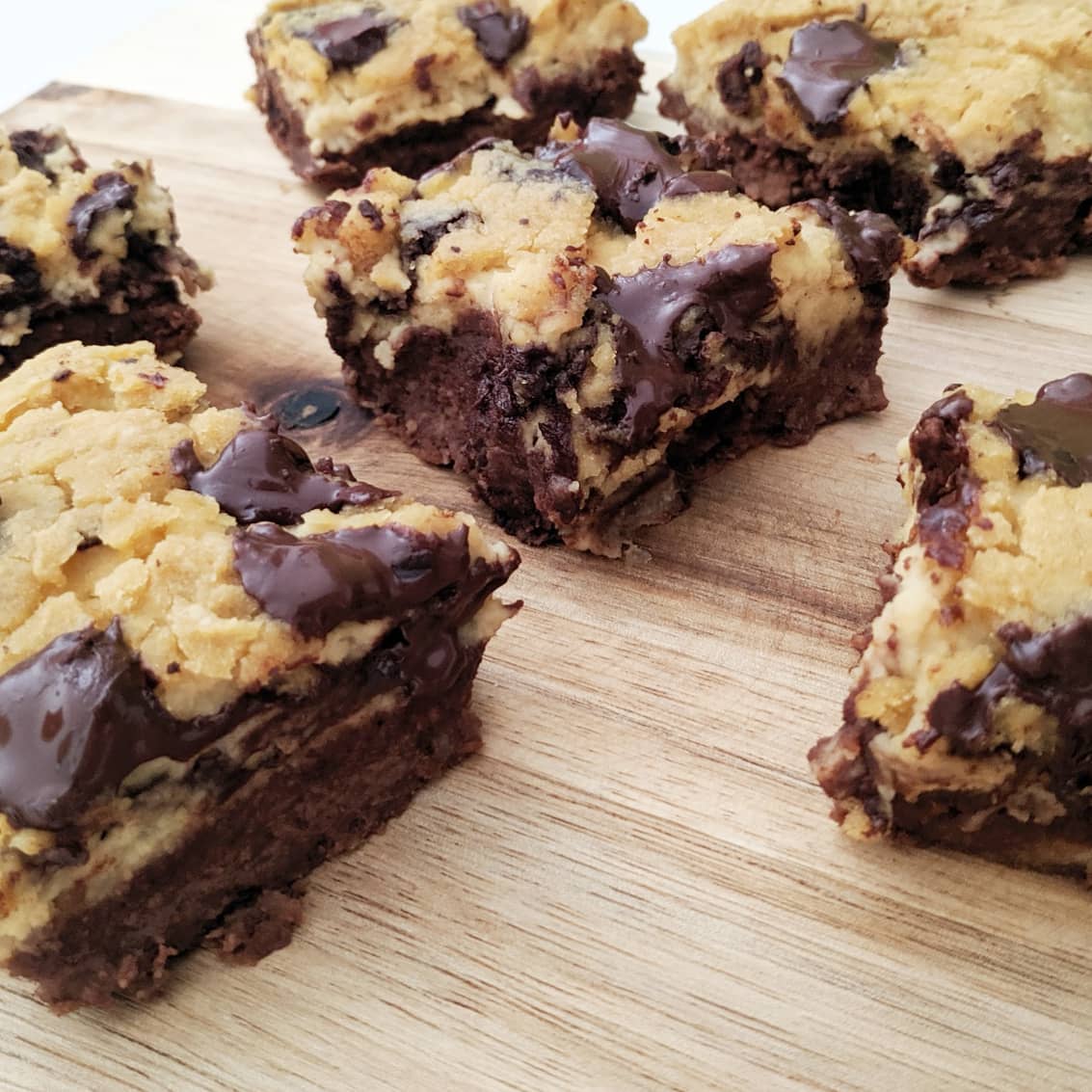 Chickpea Brownie+Blondie /Brownie+Blondie de garbanzos