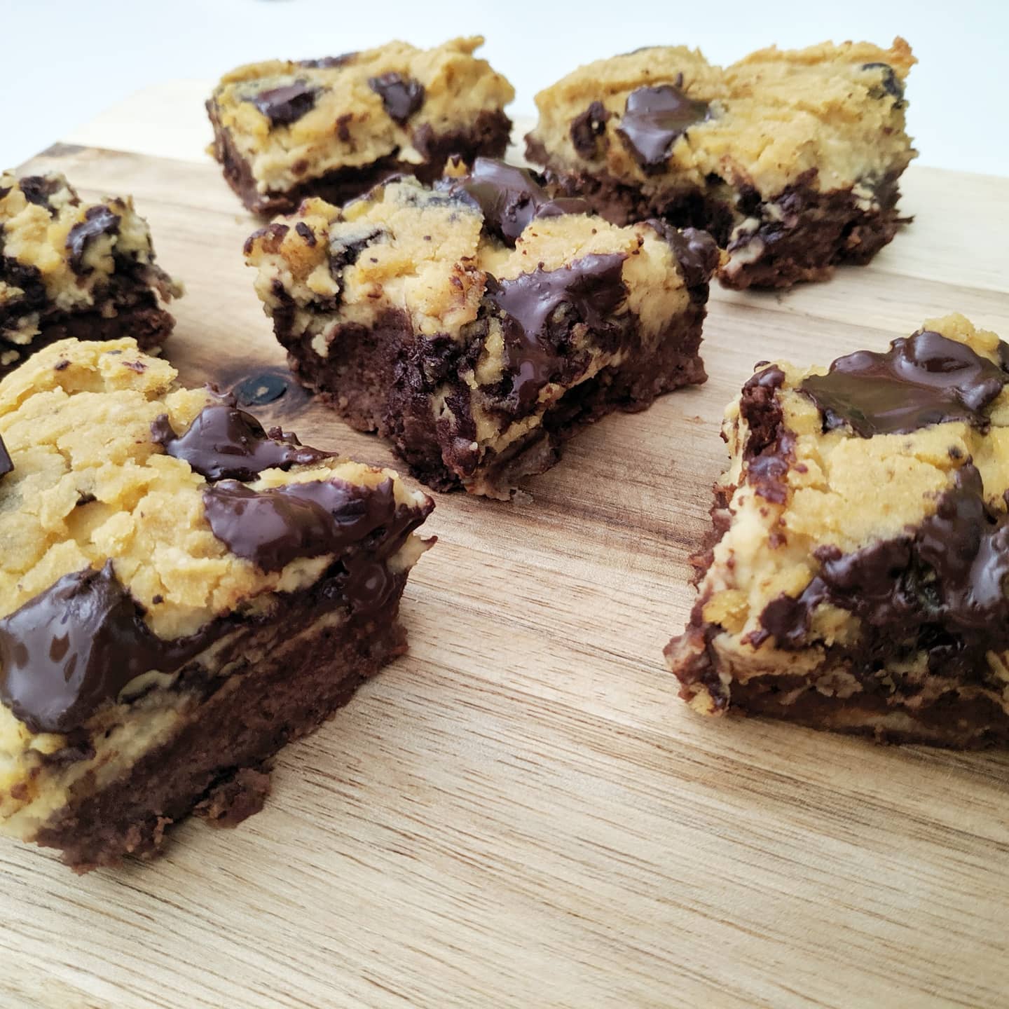 Chickpea Brownie+Blondie /Brownie+Blondie de garbanzos