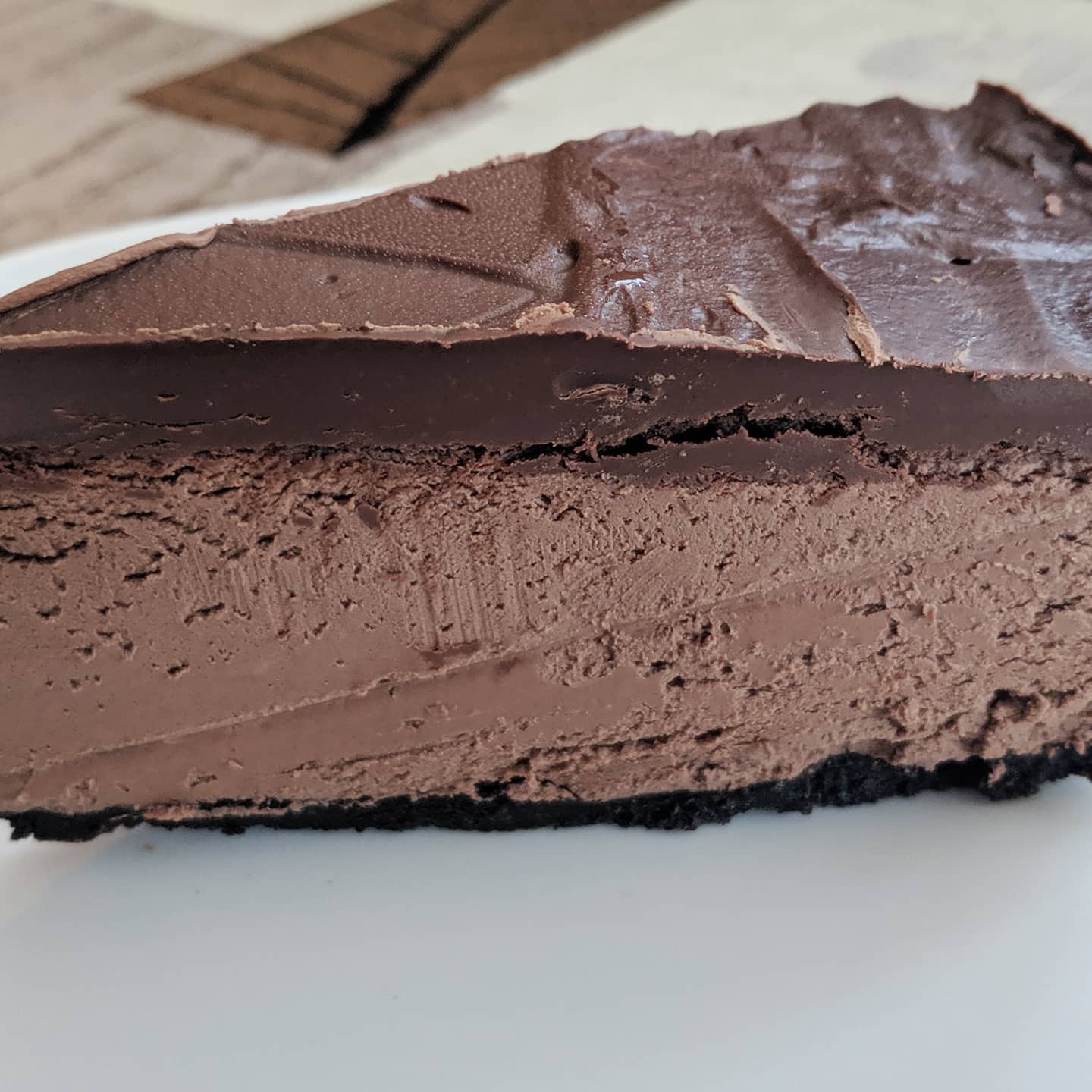 Chocolate and expresso cheesecake (sin azúcares añadidos)