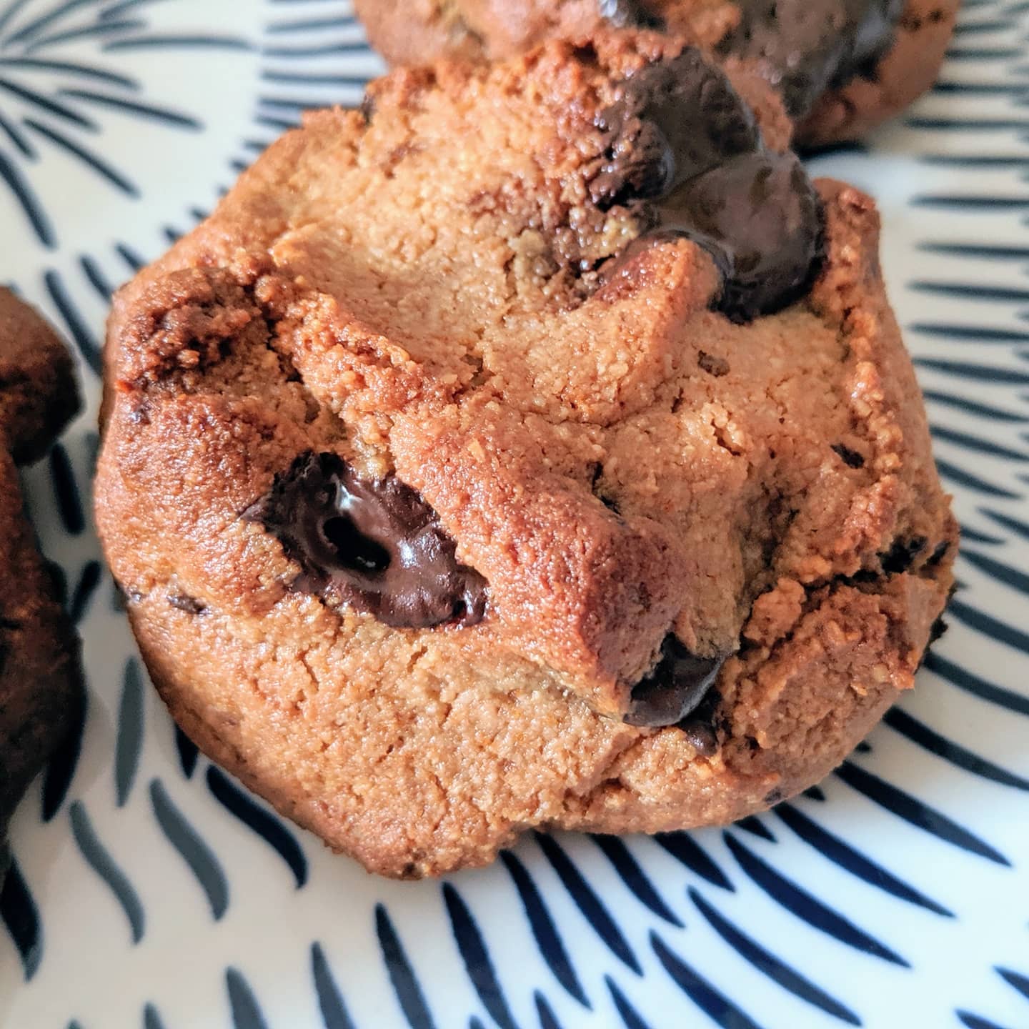 Cookies de almendra veganas