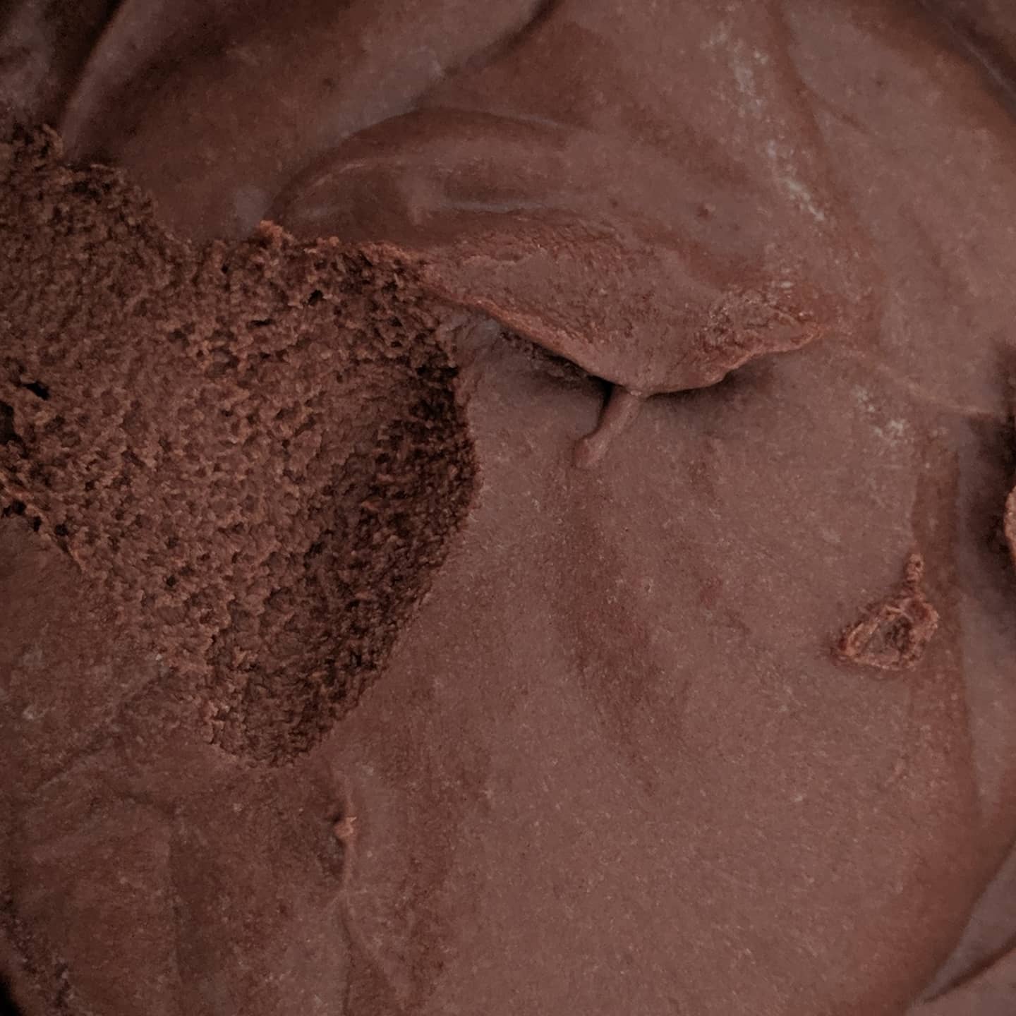 Crema/mousse de aguacate y chocolate sin azúcar añadido