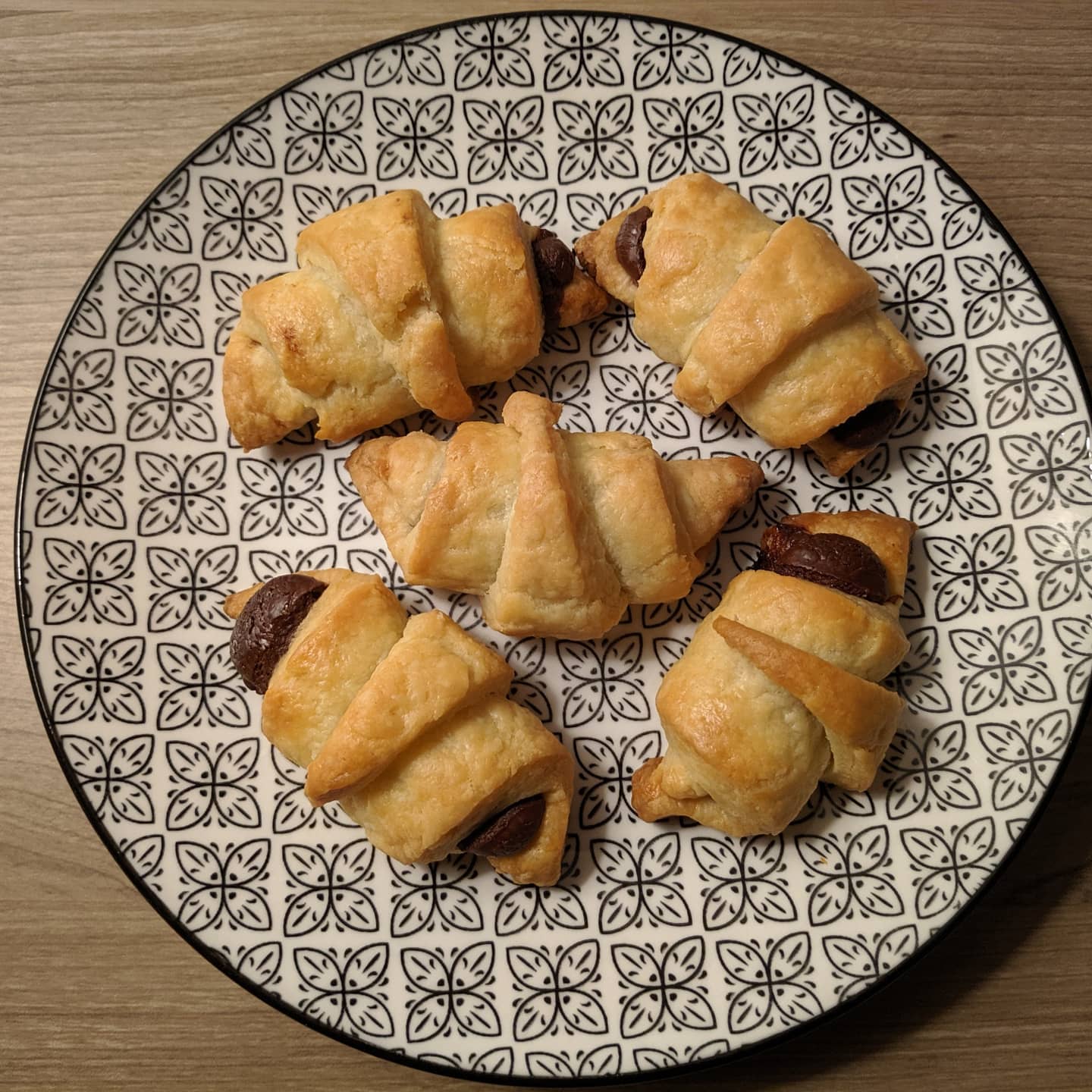 Croissants de nutella exprés