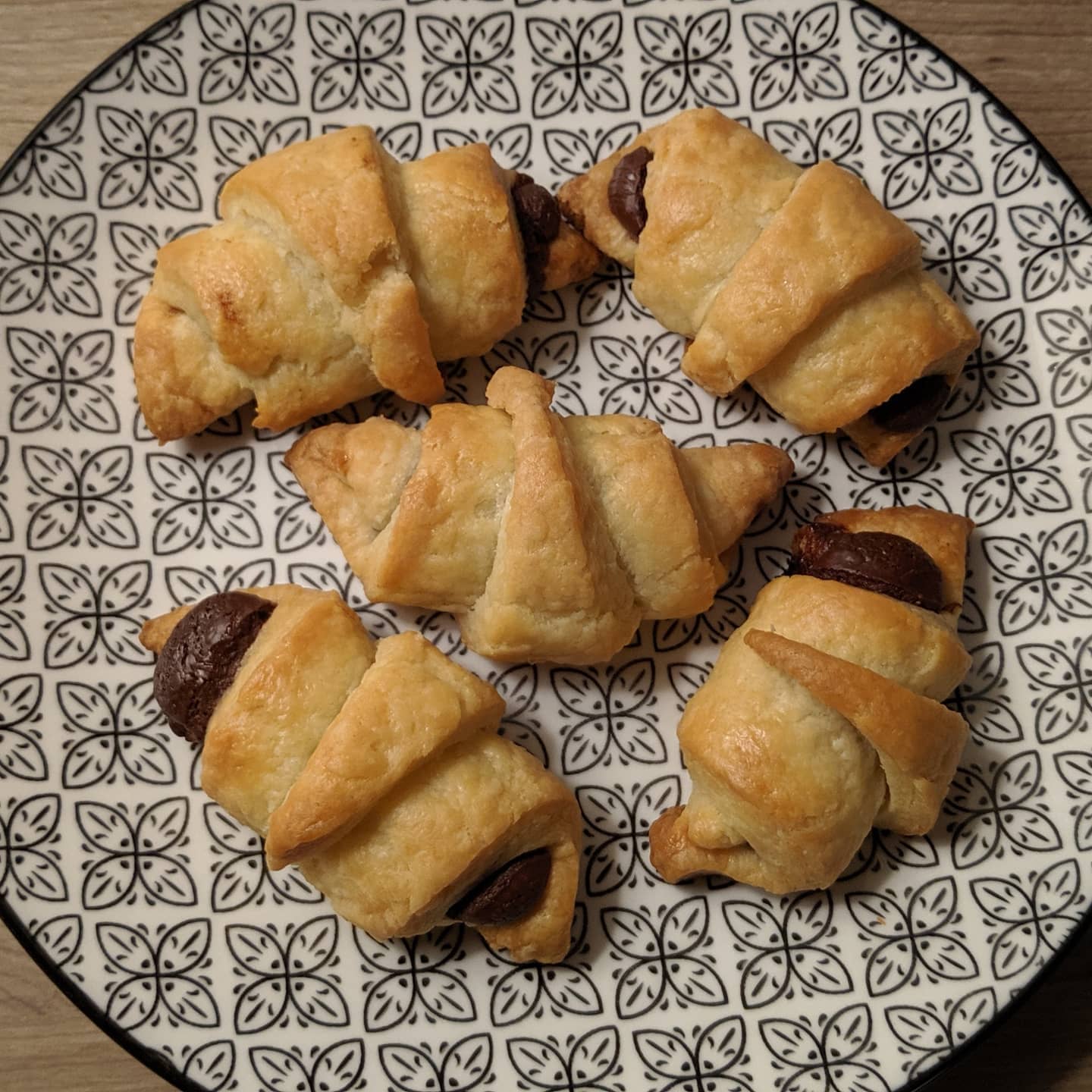 Croissants de nutella exprés