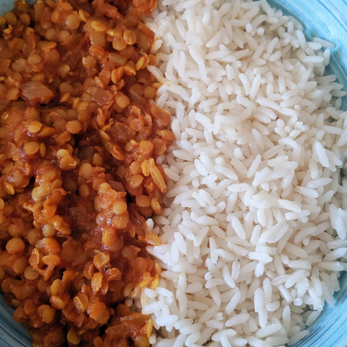 Dal de lentejas rojas