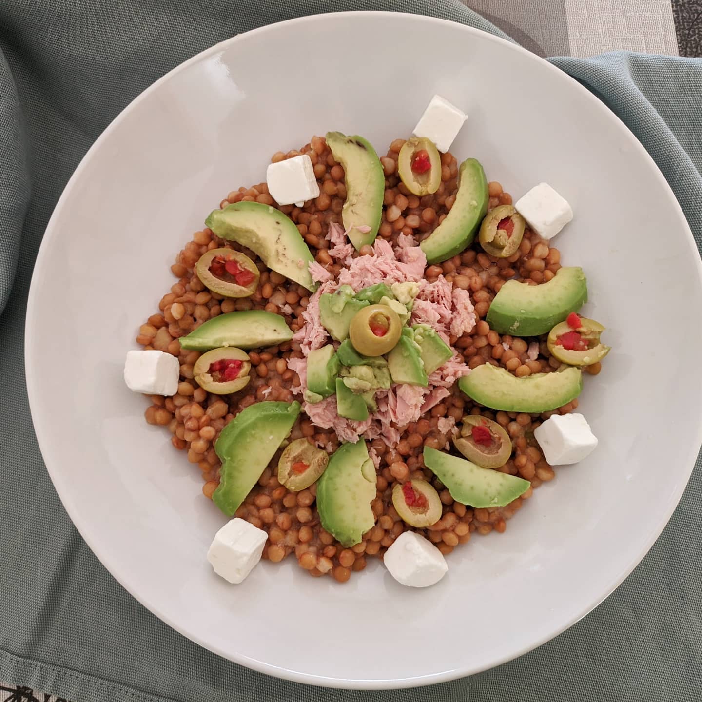 Ensalada de lentejas