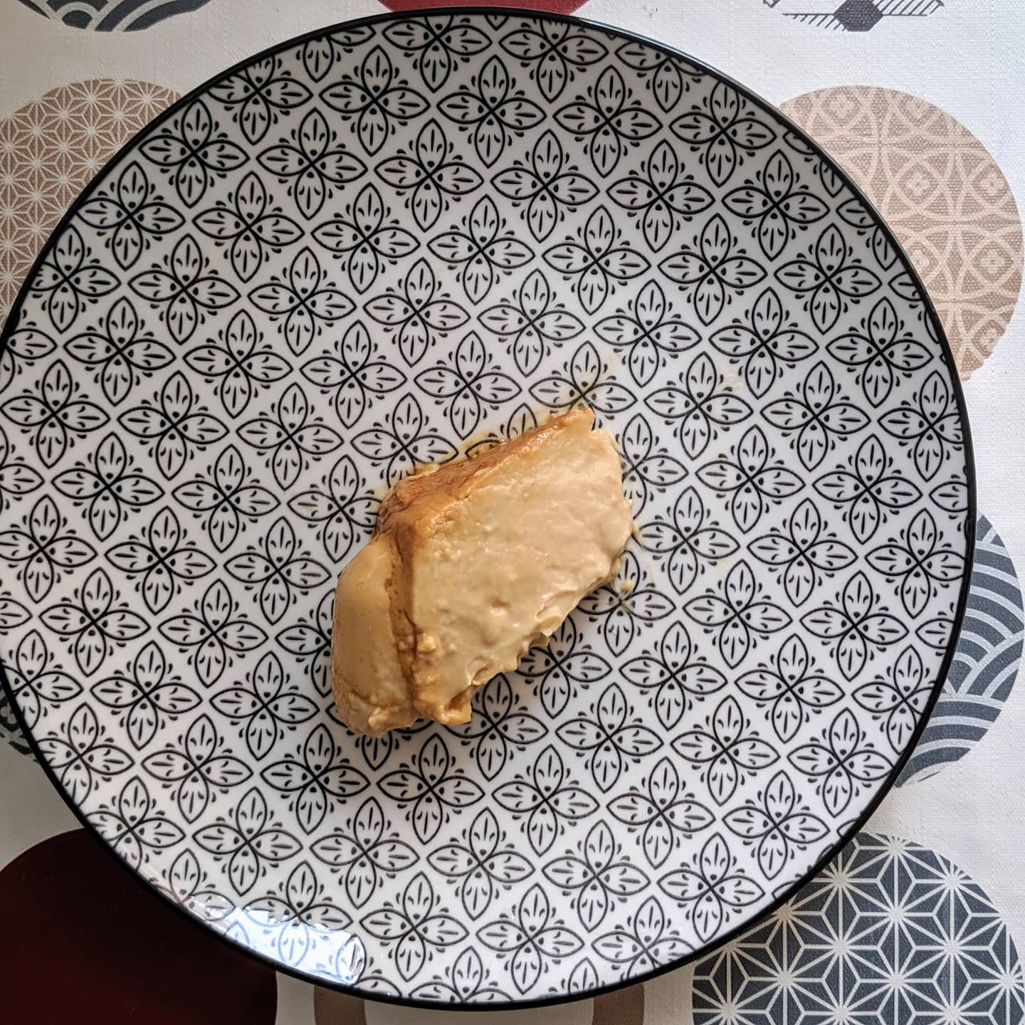 Flan de café cremoso