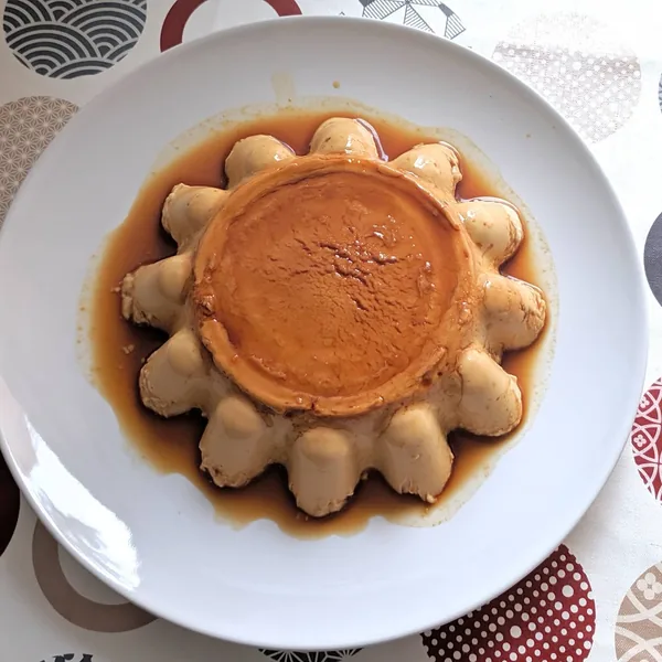 Flan de café cremoso