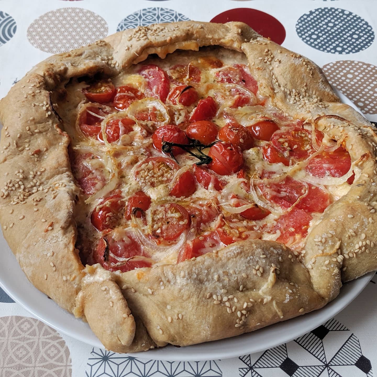 Galette de tomates