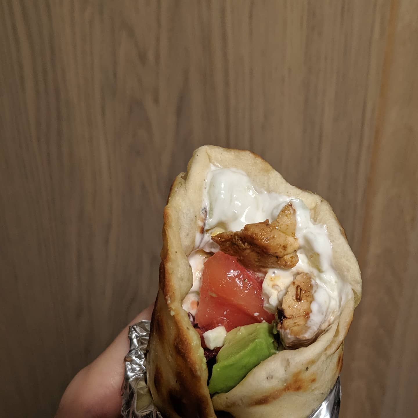 Gyros de pollo