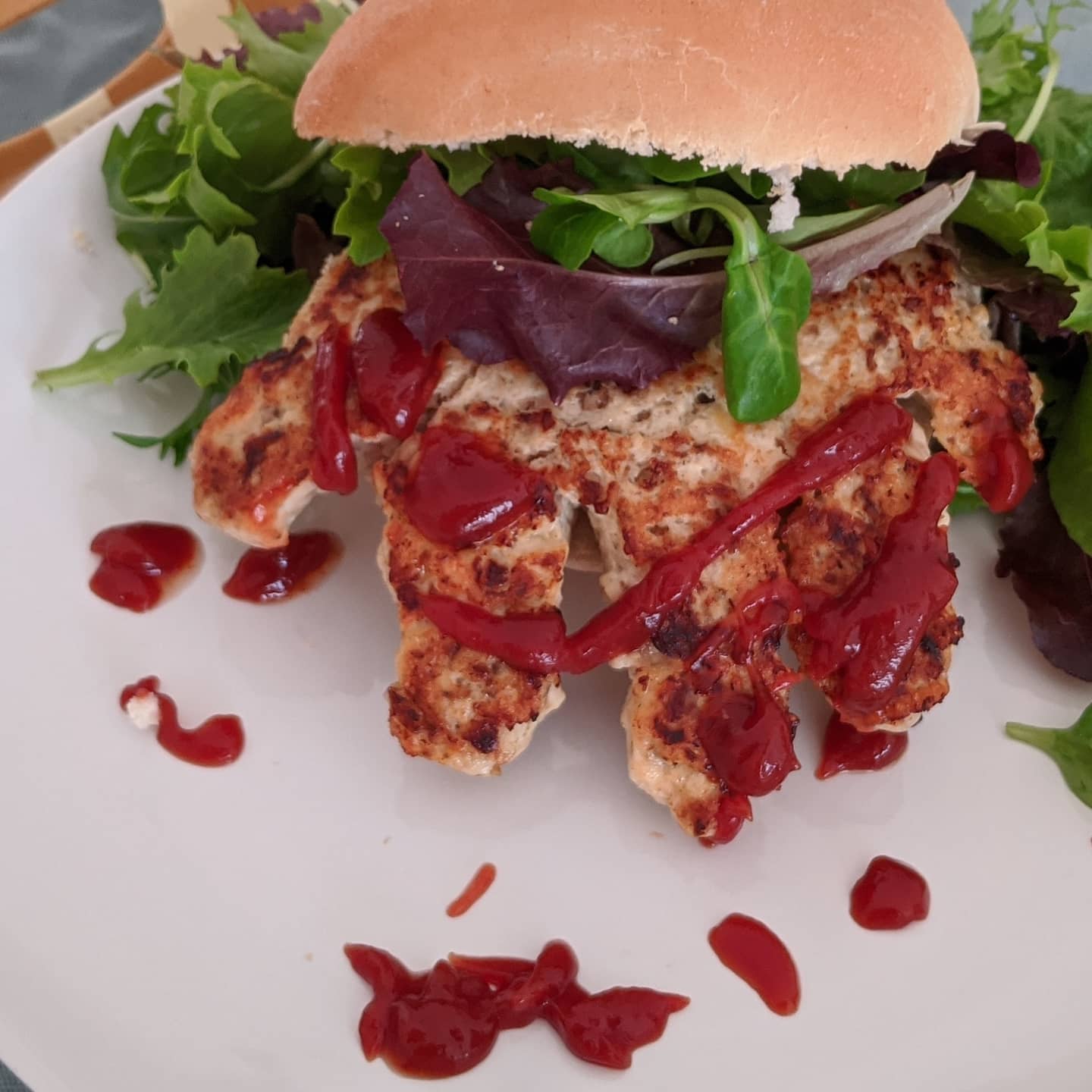 Hamburguesa saludable de "Viernes 13"🥥