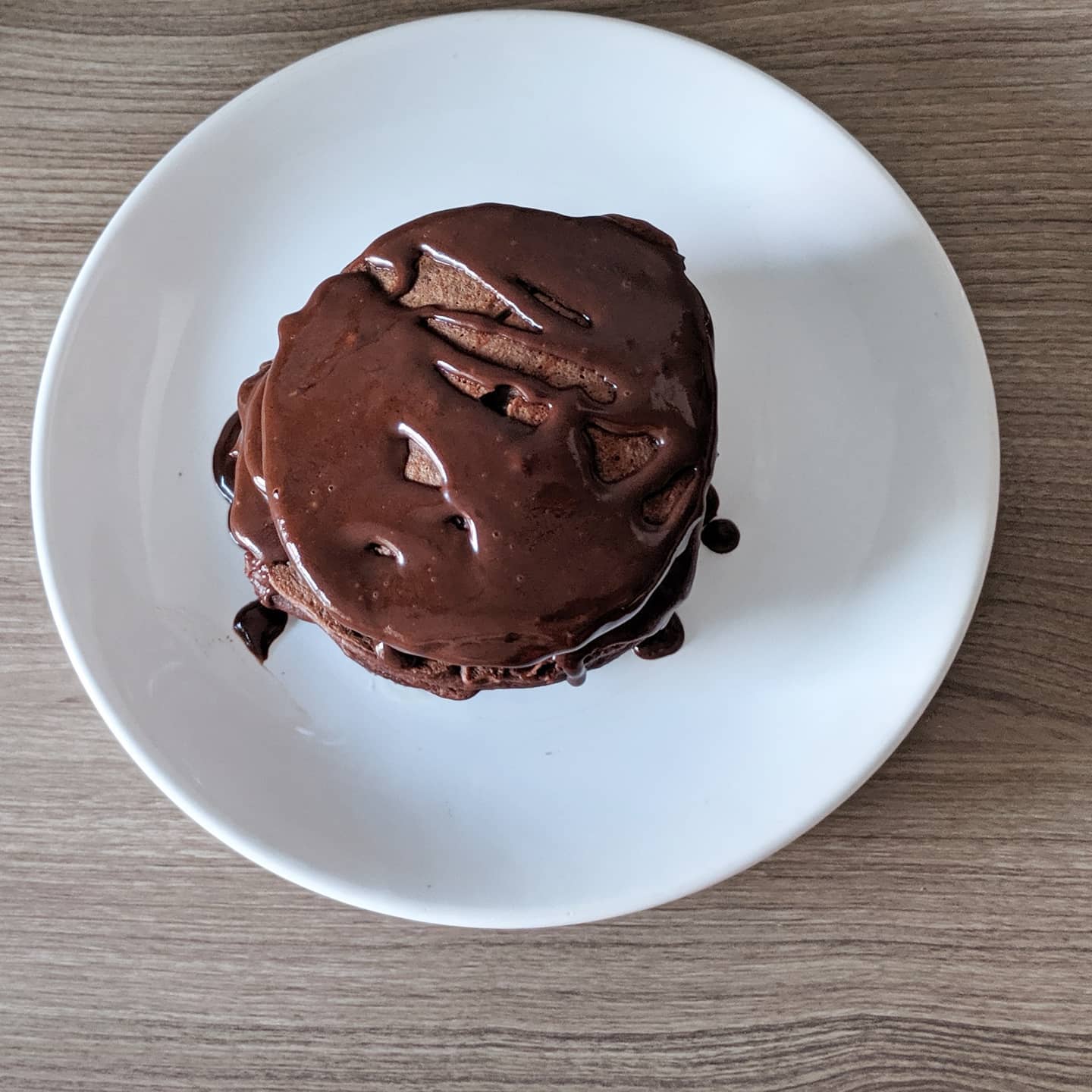 Healthy Brownie Pancakes