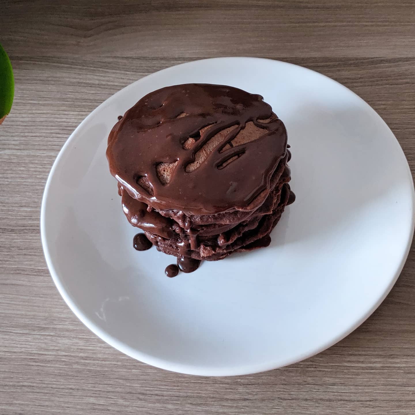 Healthy Brownie Pancakes