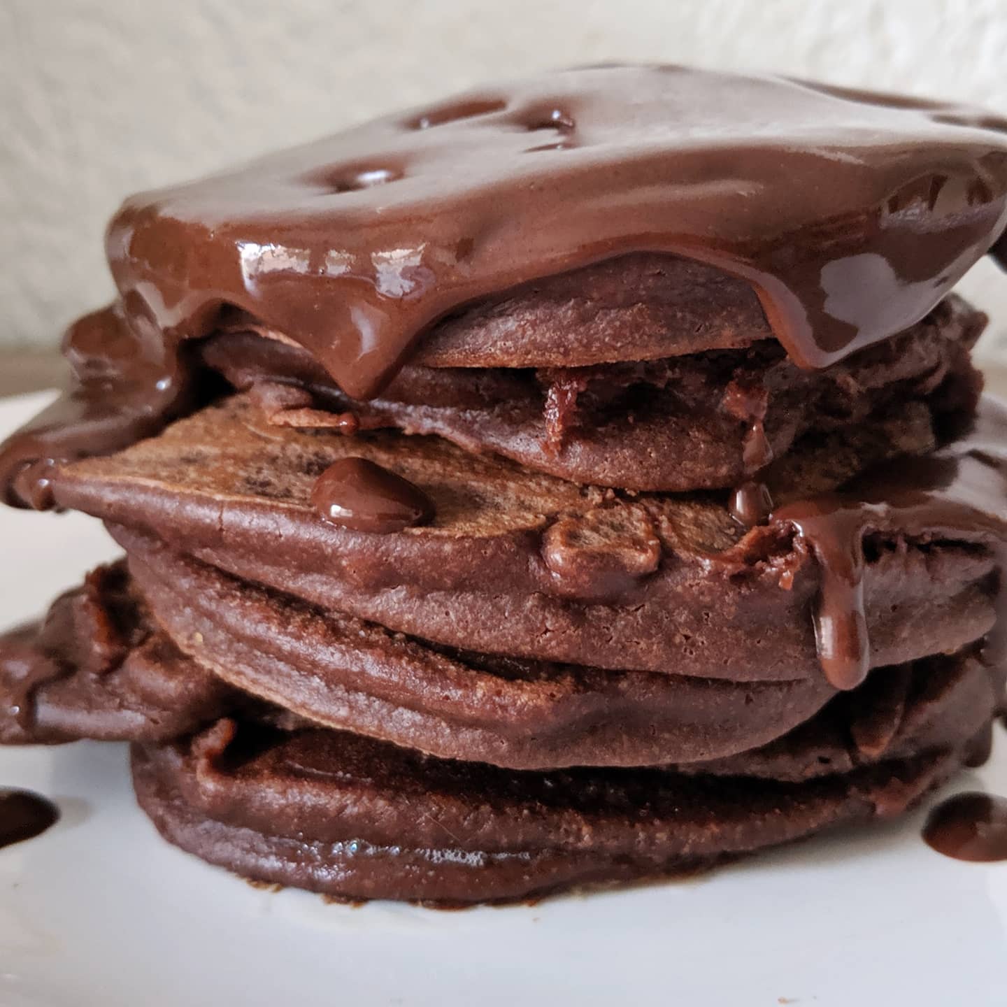 Healthy Brownie Pancakes