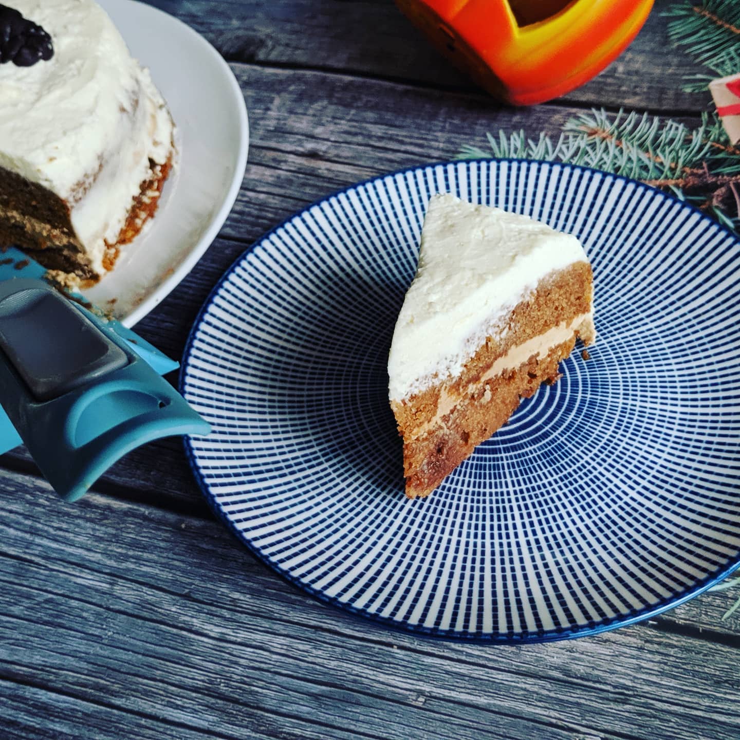 Jack Skellington Pumpkin Spice Latte cake
