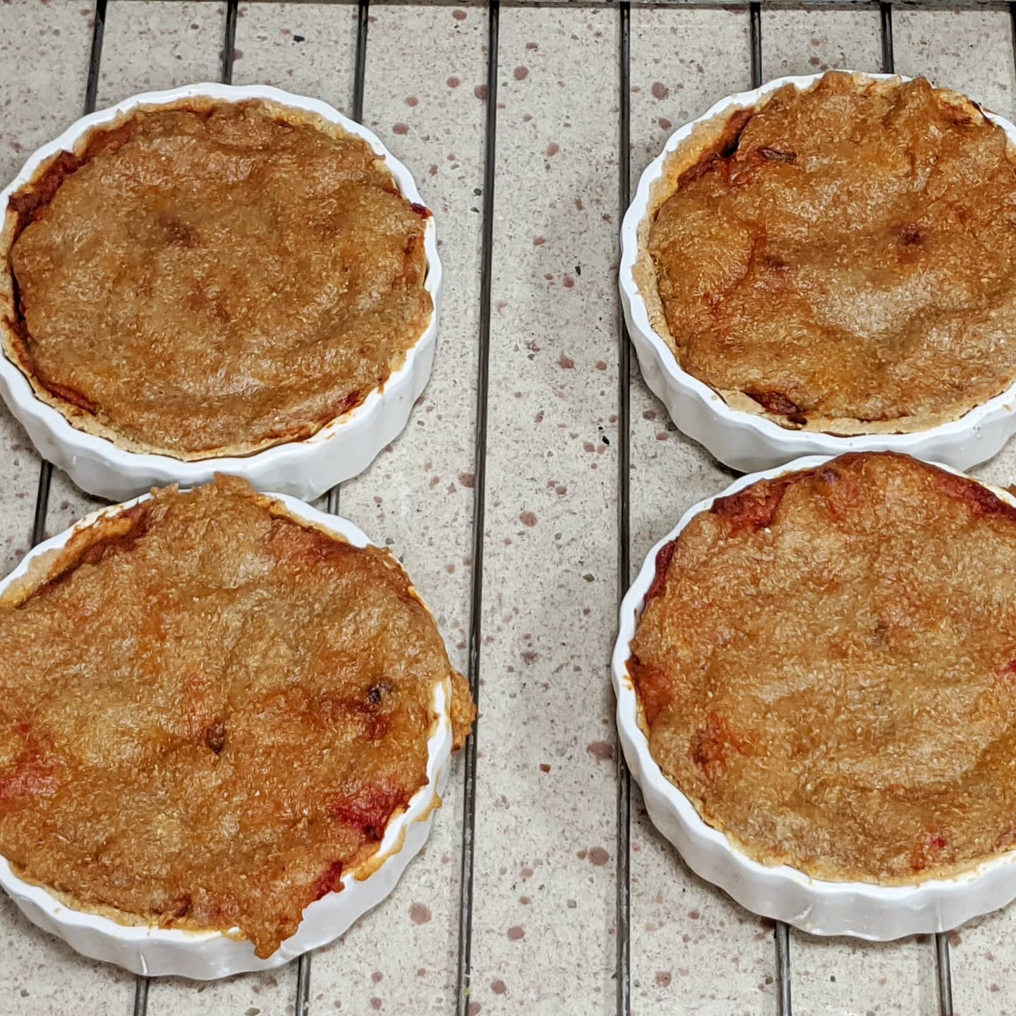 Mini quiches veganas de verduras