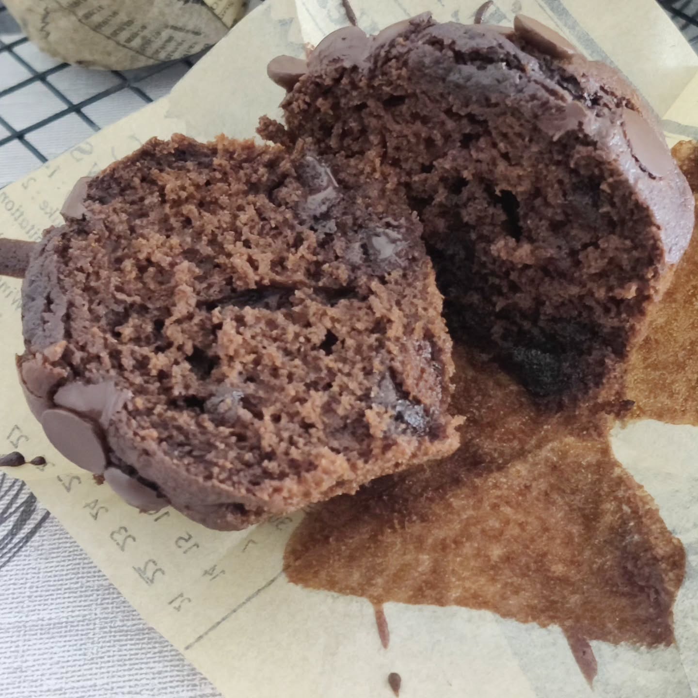 Muffins de chocolate tipo Starbucks
