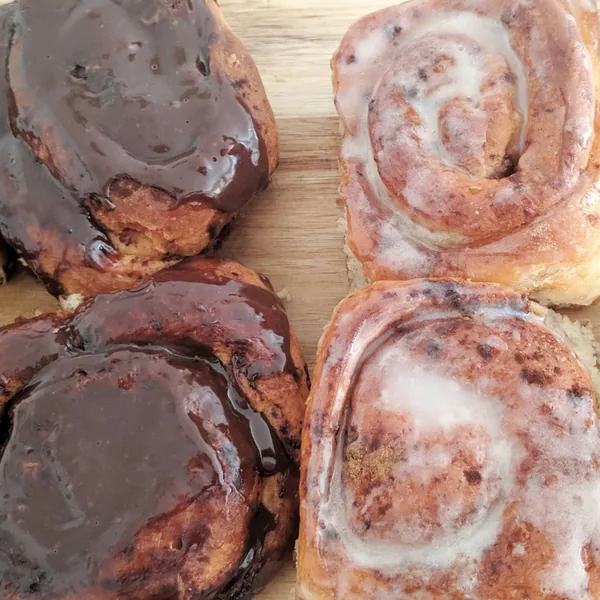 Original & Nutella Cinnamon Rolls