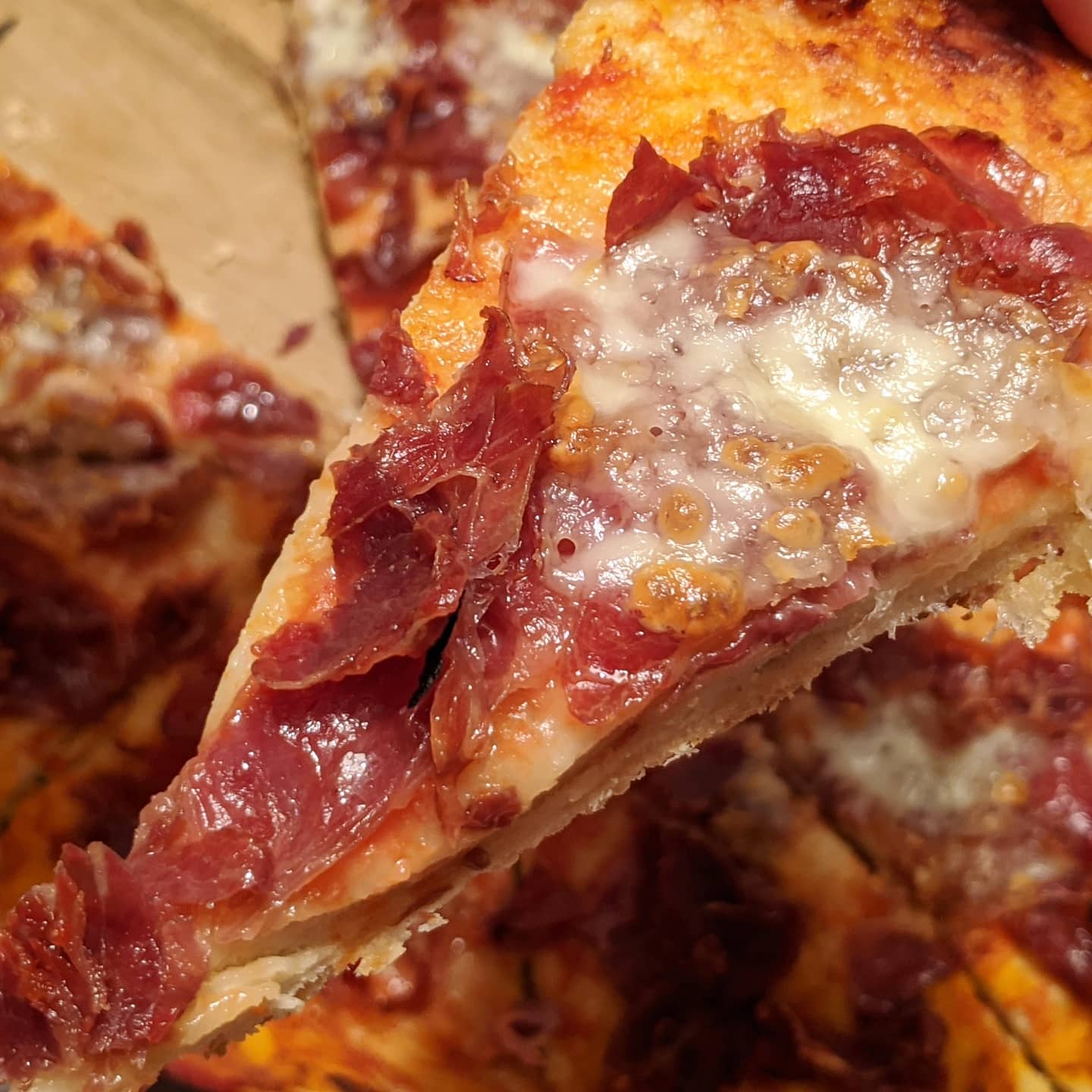 Pizza ibérica gourmet