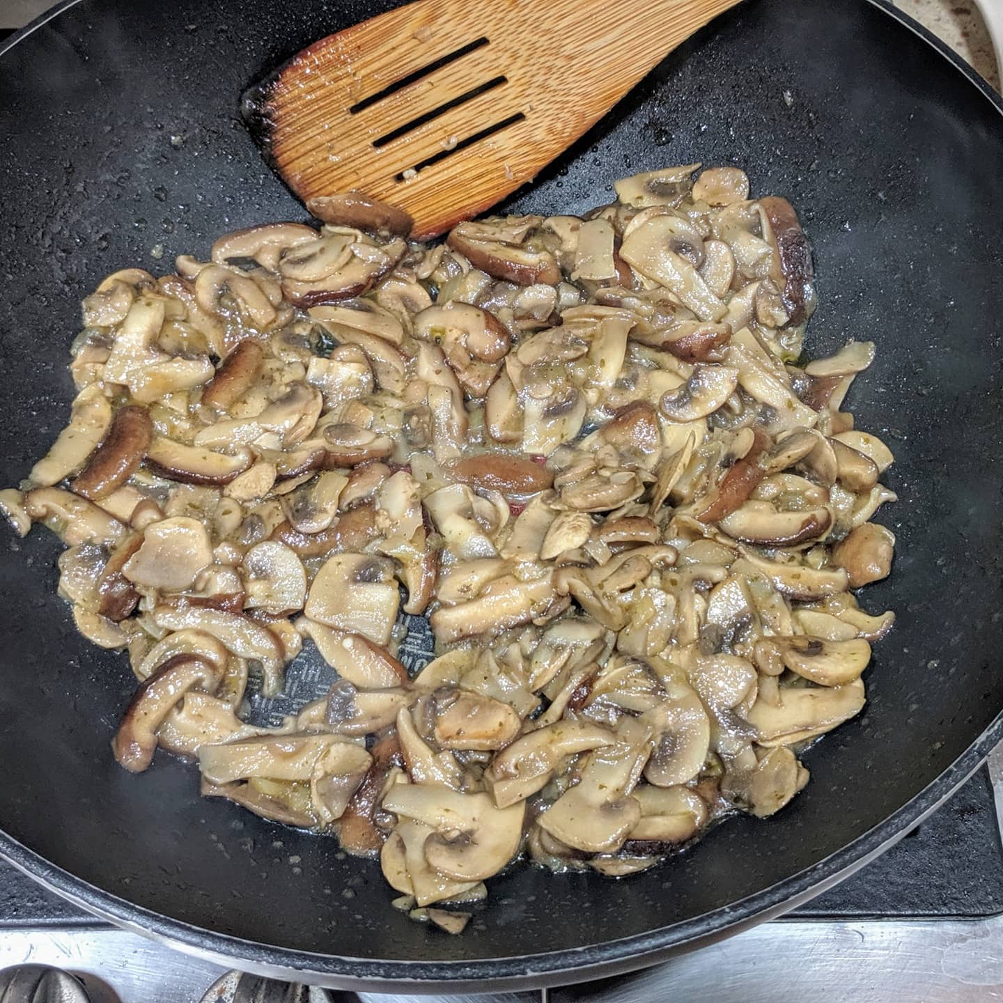 Quiche de champiñones y Shitake