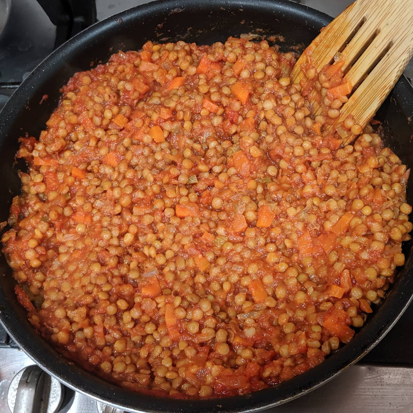 Quinoa con bolognesa vegana