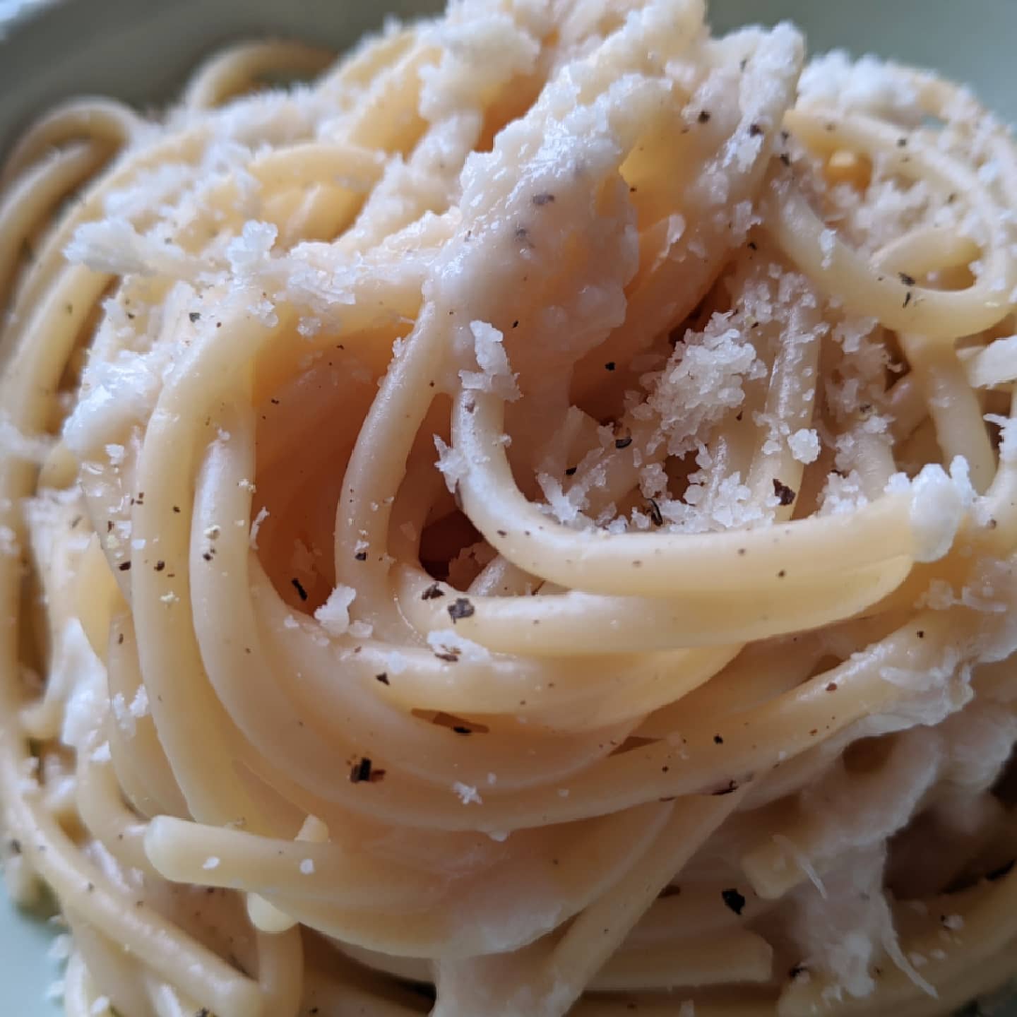 Spaghetti cacio e pepe