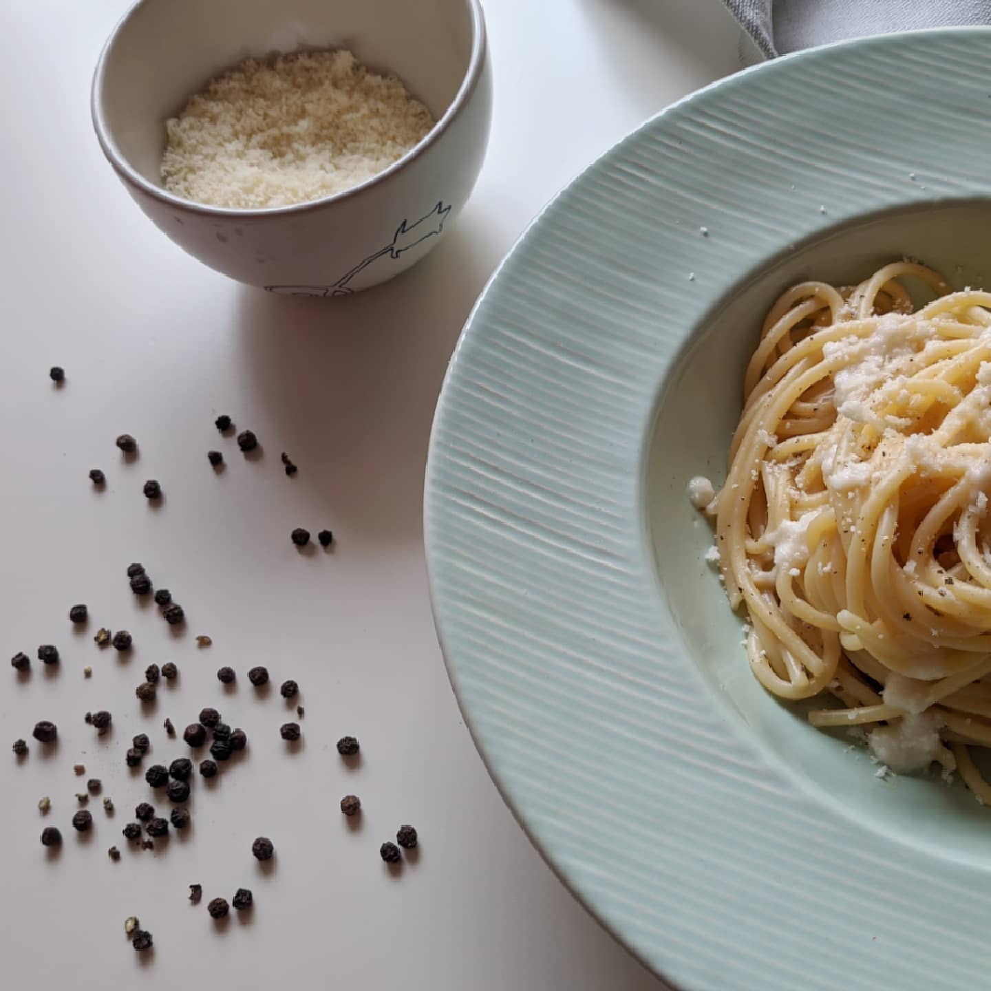 Spaghetti cacio e pepe