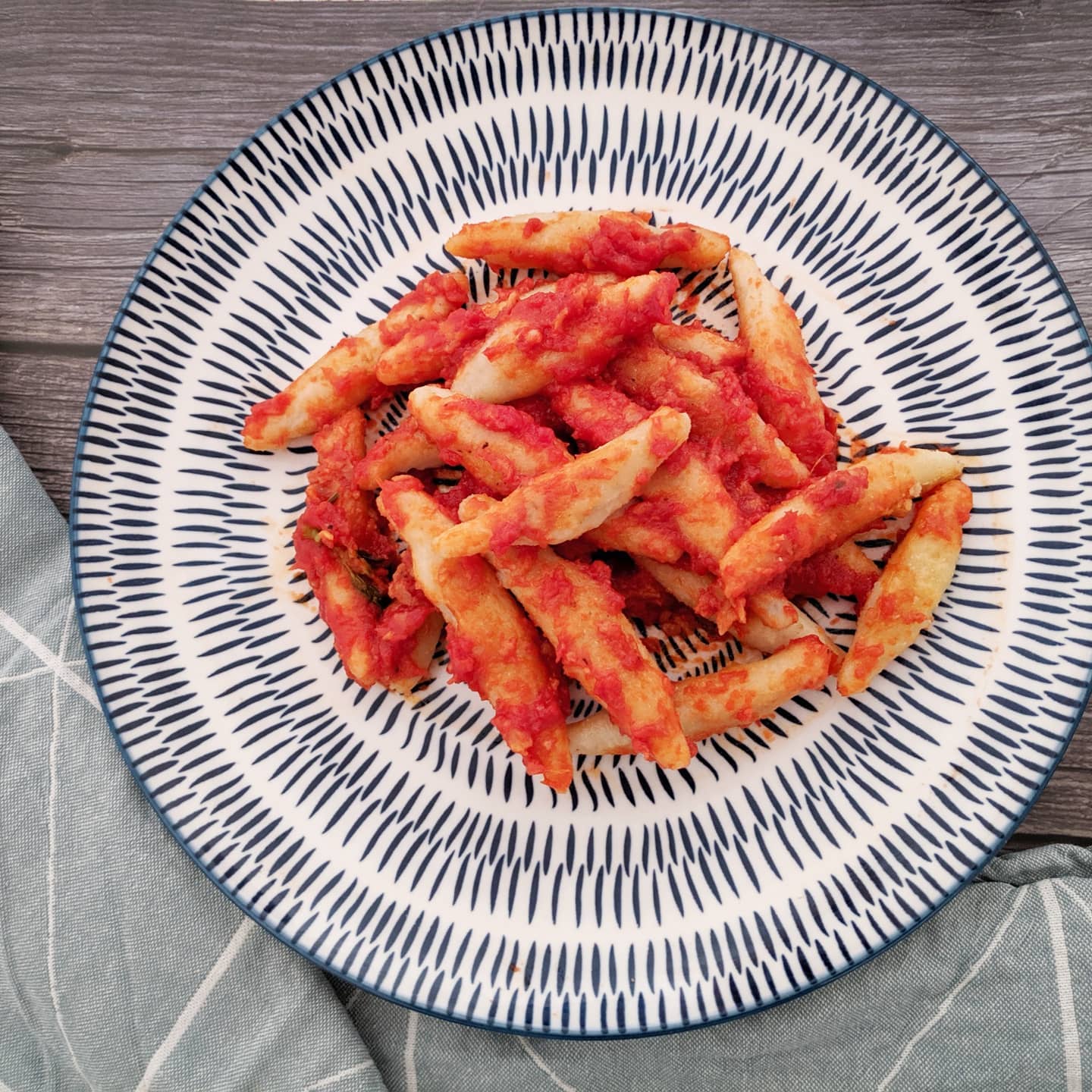 Vegan gluten free Schupfnudeln