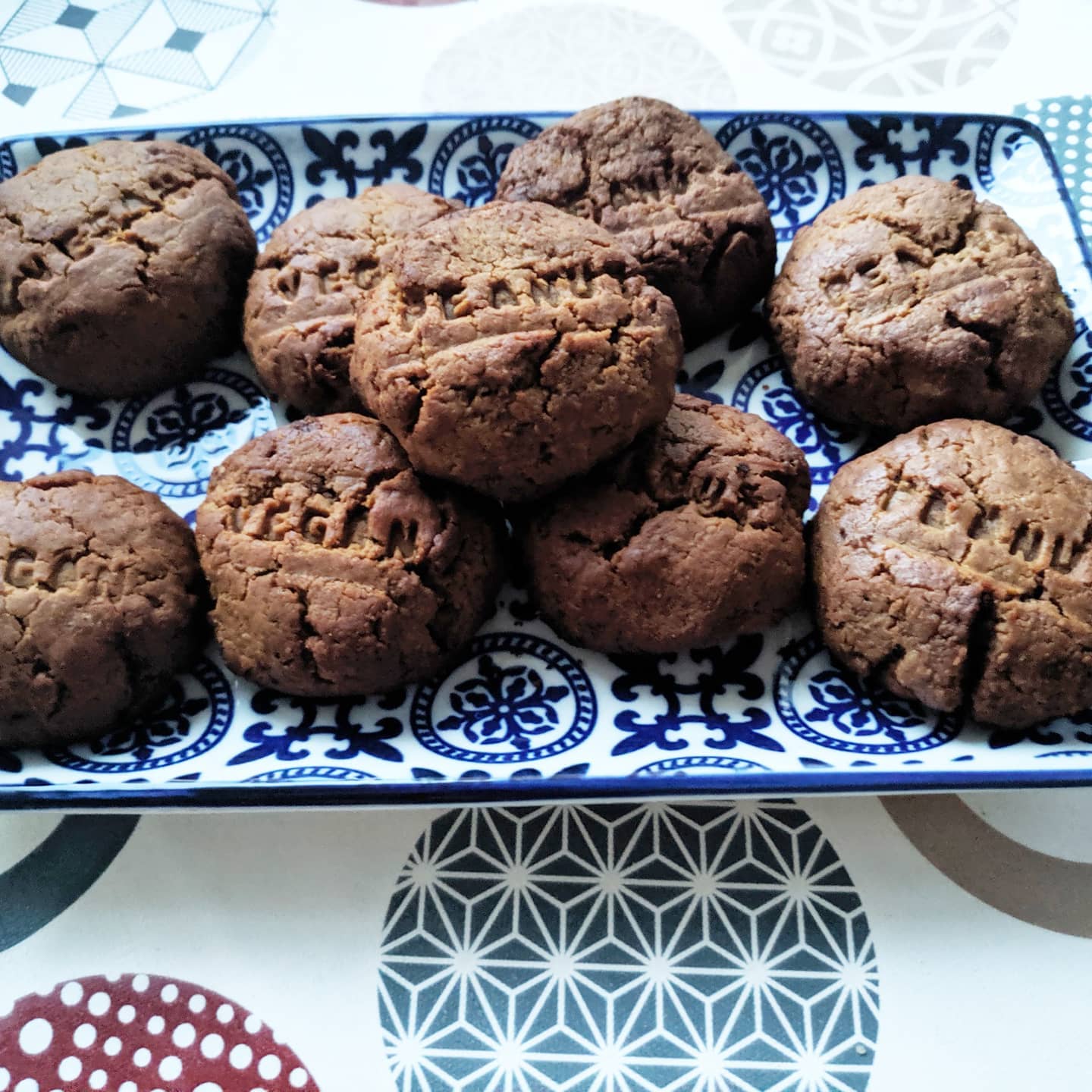 Vegan peanut butter cookies